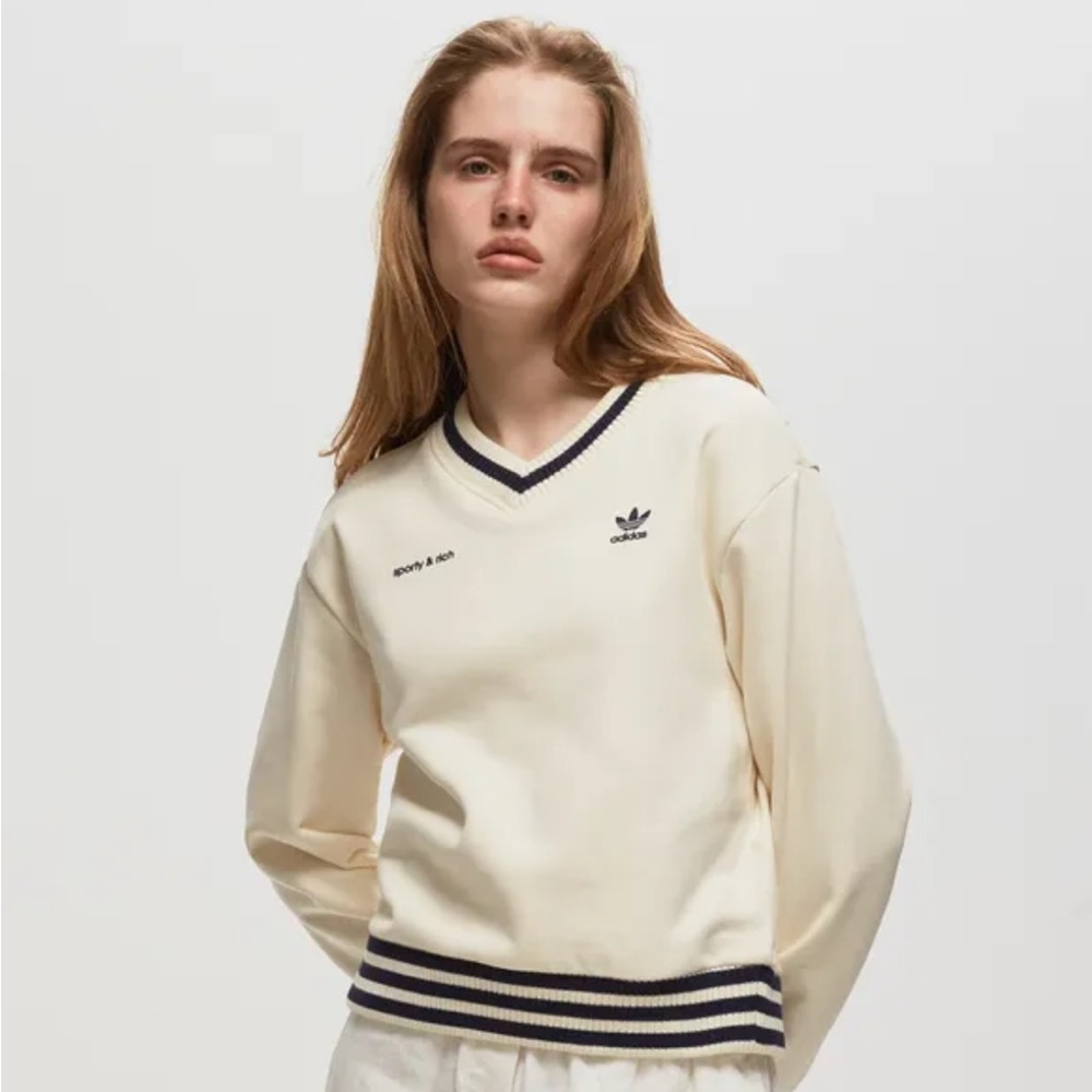 Sporty & Rich X Adidas Pullover